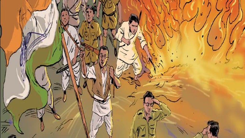 bharat chhodo andolan Bharat Chhodo Andolan