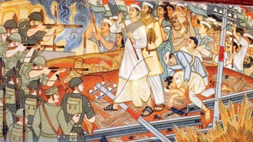 bharat chhodo andolan Bharat Chhodo Andolan