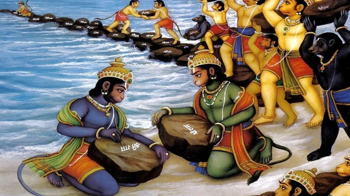 रामसेतु का निर्माण